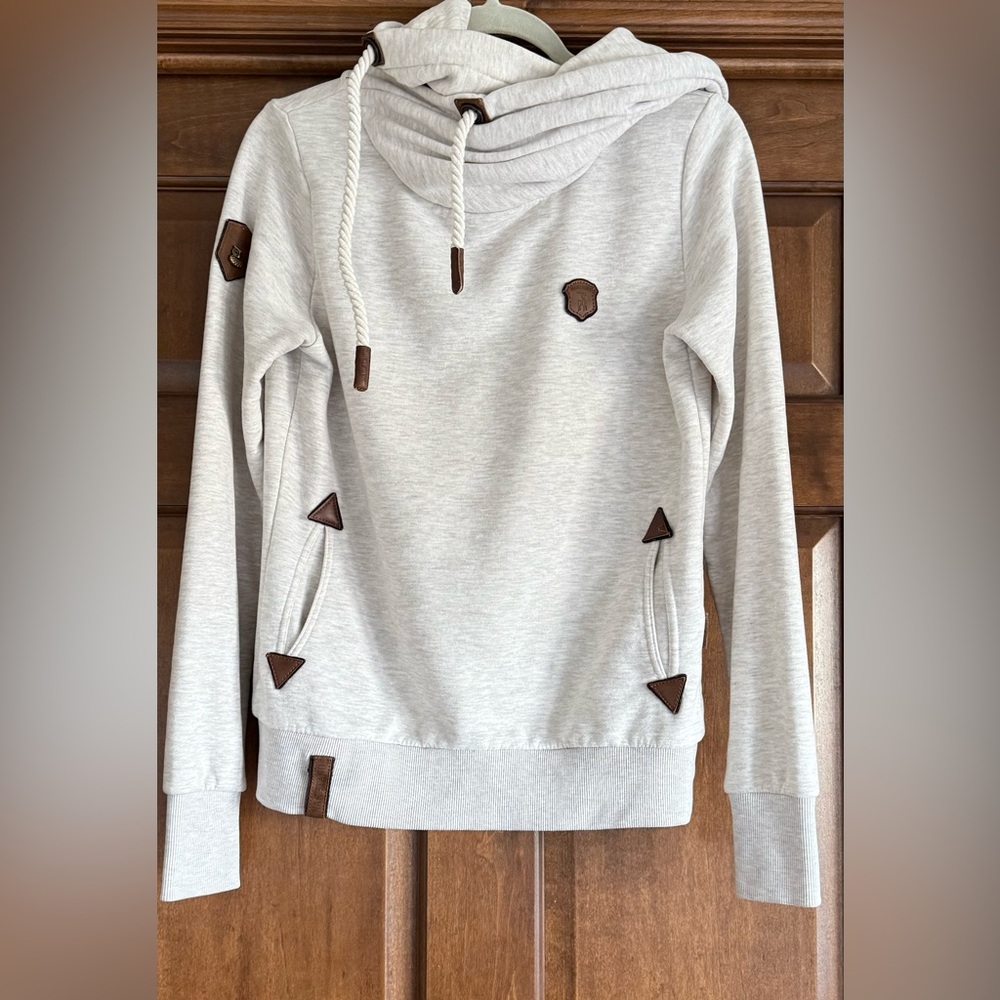 Naketano pullover sweatshirt cowl neck women’s -Size M - Picture 4 of 8